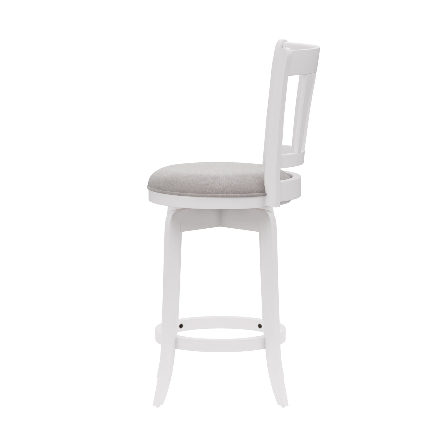 Hillsdale Furniture Presque Isle Wood Counter Height Swivel Stool, White