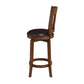 Hillsdale Furniture Canton Wood Counter Height Swivel Stool, Brown