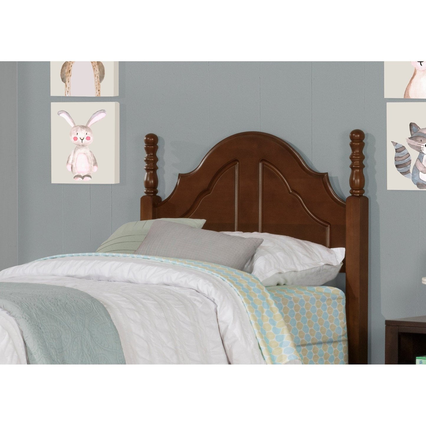 Hillsdale Furniture Cheryl Wood Twin Headboard Only, Walnut