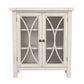 Hillsdale Furniture Bayside Wood 2 Door Console Cabinet, Antique White