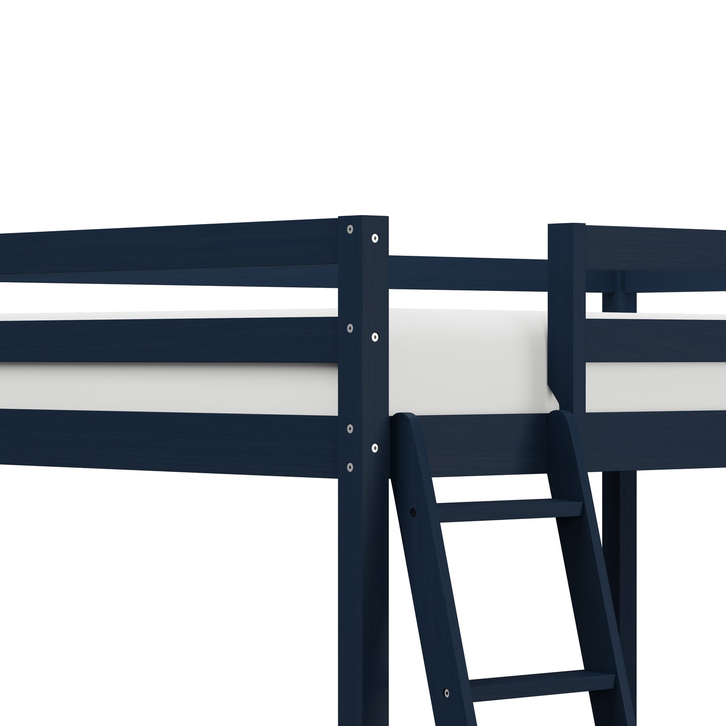 Hillsdale Kids and Teen Caspian Full Loft Bed, Navy