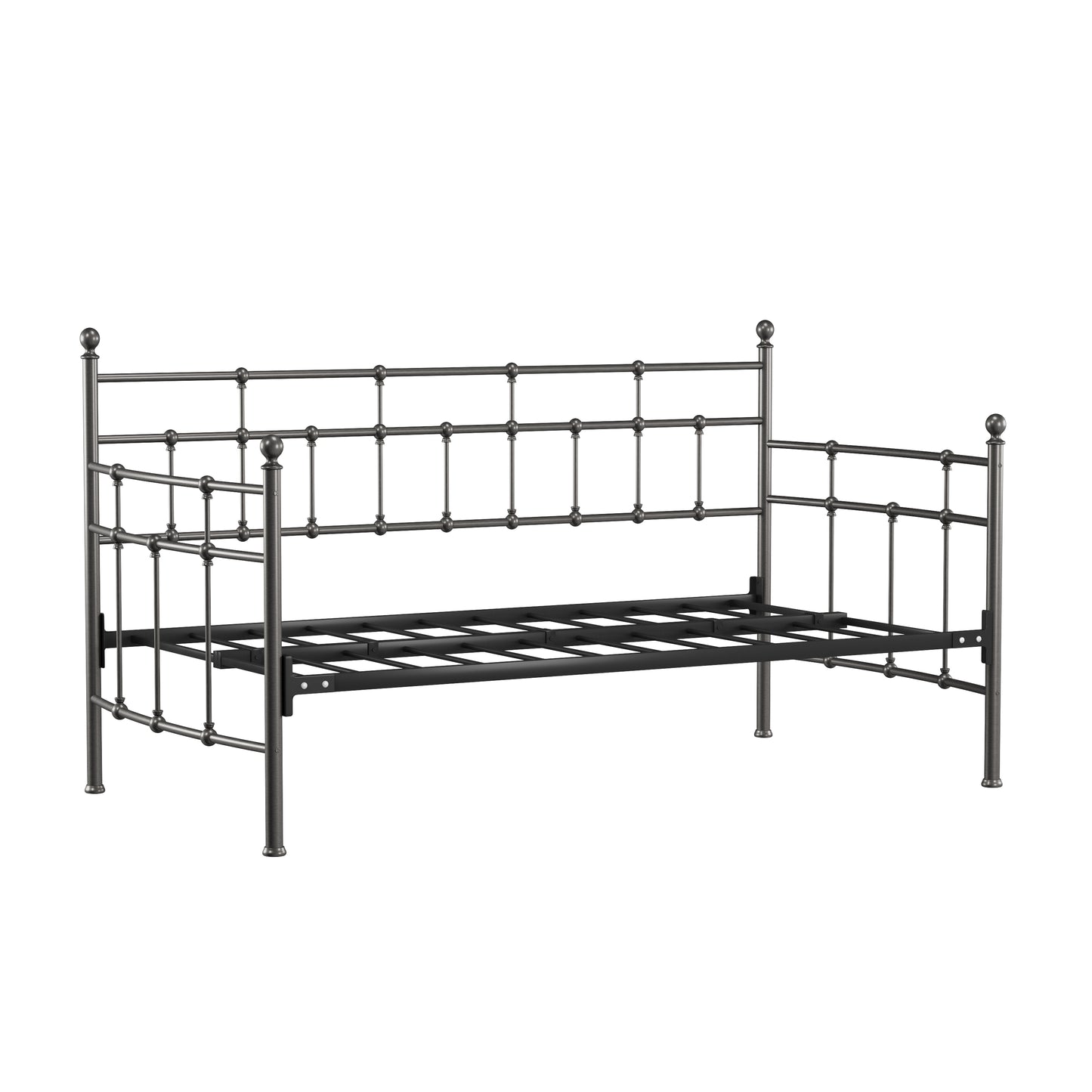 Hillsdale Furniture Providence Metal Twin Daybed, Aged Pewter