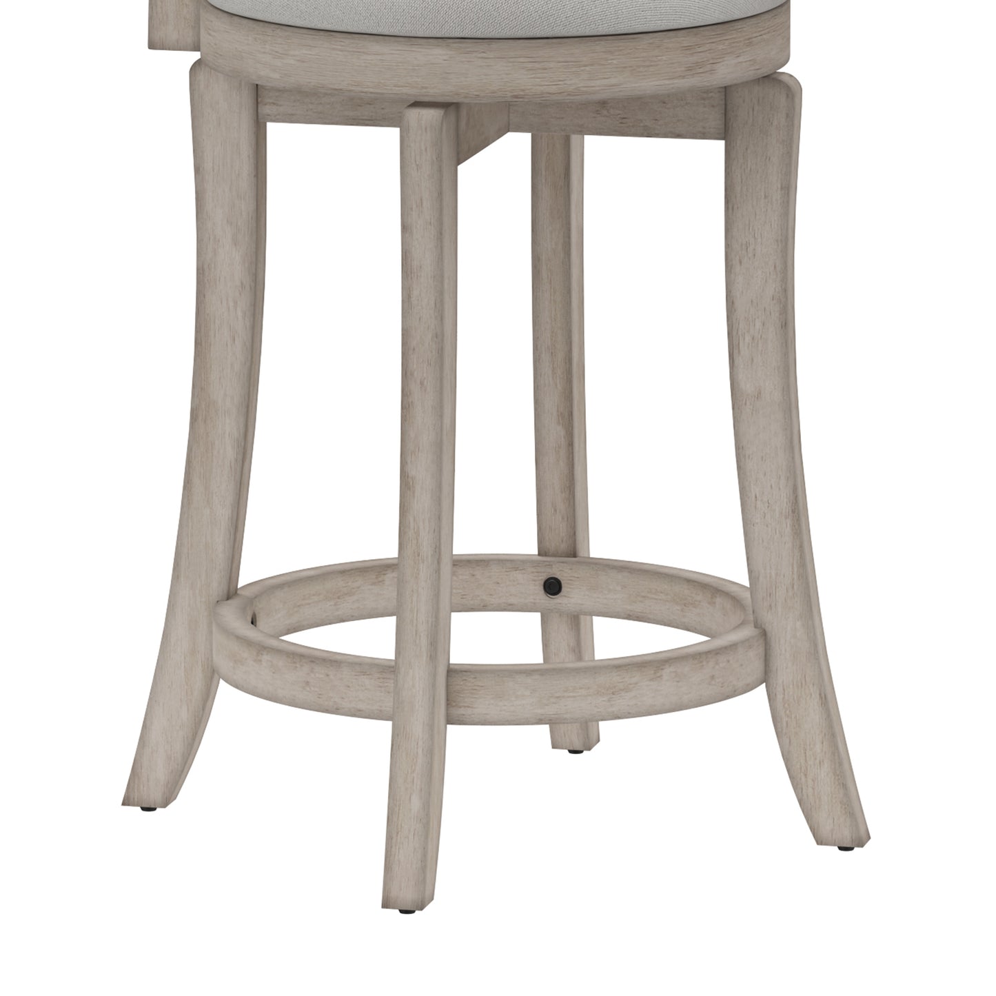 Hillsdale Furniture Sloan Wood Counter Height Swivel Stool, Aged Gray