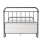 Hillsdale Furniture Kirkland Metal Full Bed, Aged Pewter