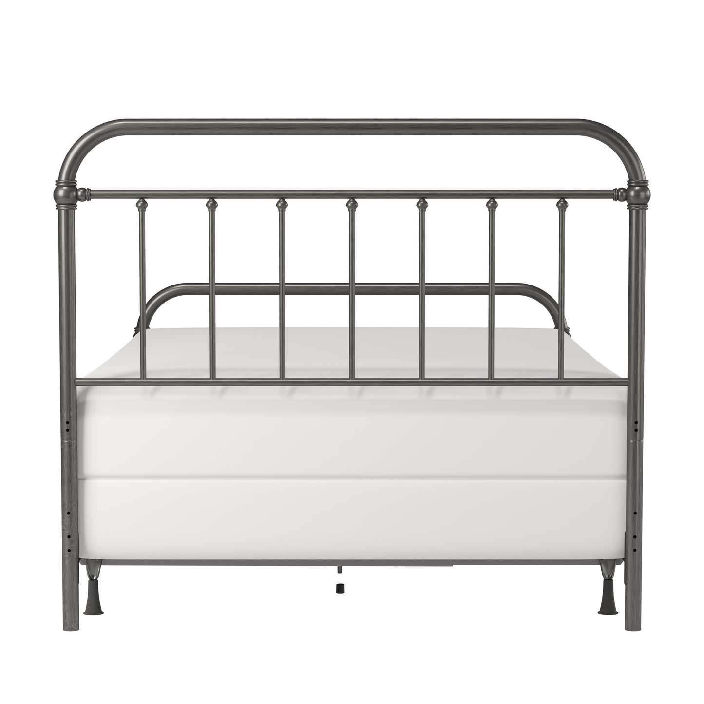 Hillsdale Furniture Kirkland Metal Full Bed, Aged Pewter