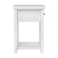 Living Essentials by Hillsdale Harmony Wood Accent Table, Matte White