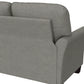 Hillsdale Furniture Lorena Upholstered Loveseat, Gray