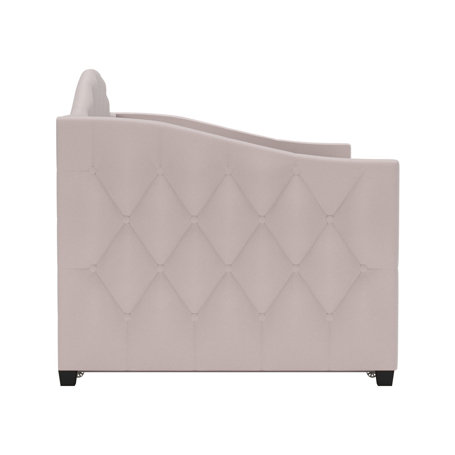 Hillsdale Furniture Jamie Upholstered Twin Daybed, Blush