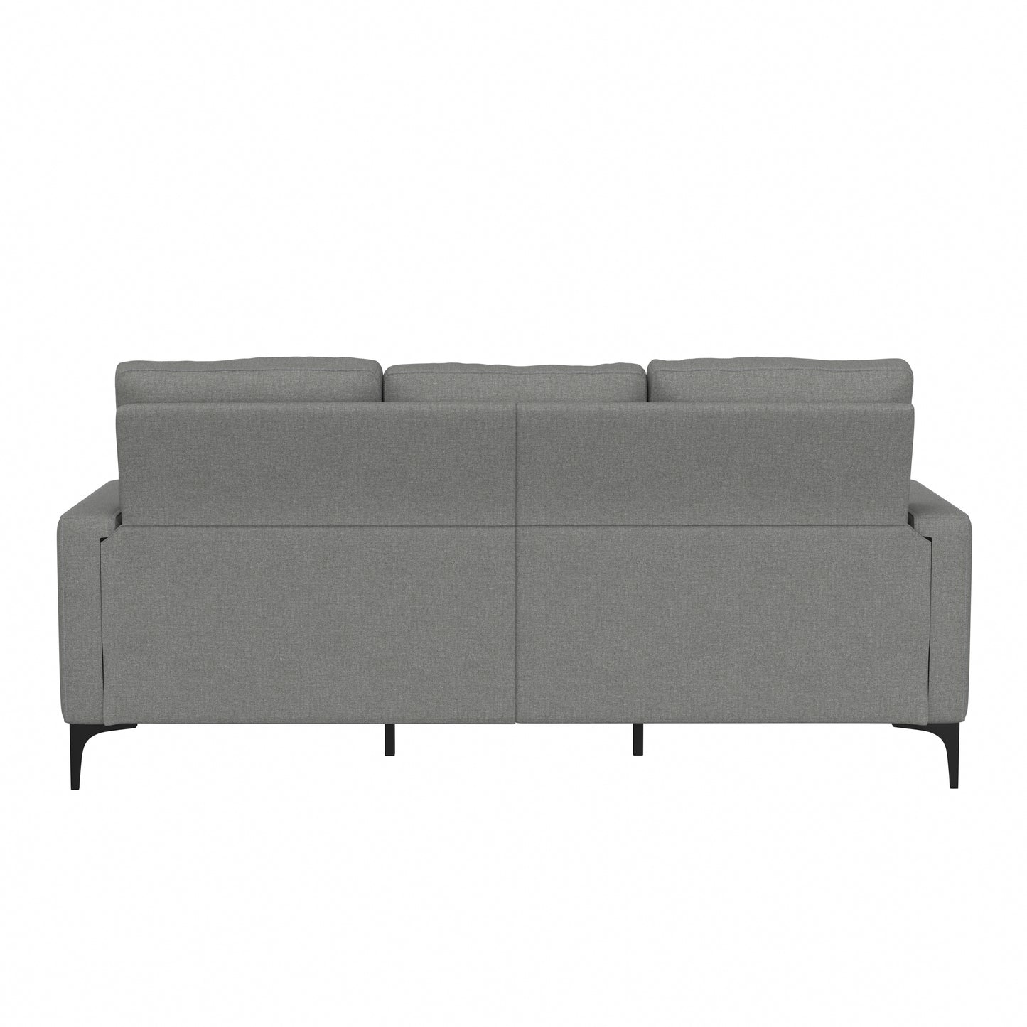 Hillsdale Furniture Matthew Upholstered Sofa, Smoke