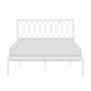 Hillsdale Furniture Naomi Queen Metal Bed, White