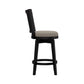 Hillsdale Furniture Foxmoor Wood Counter Height Swivel Stool, Black