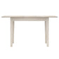 Hillsdale Furniture Spencer Wood Dining Table, White Wire Brush