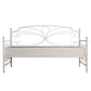 Hillsdale Furniture Anslee Metal Twin Daybed with Trundle, White