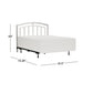 Hillsdale Furniture Claudia Full/Queen Metal Headboard with Frame, Matte Nickel