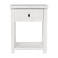 Living Essentials by Hillsdale Harmony Wood Accent Table, Matte White