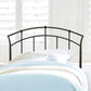 Hillsdale Furniture Vancouver Metal Twin Headboard, Antique Brown