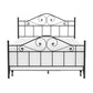 Hillsdale Furniture Harrison Queen Metal Bed, Textured Black