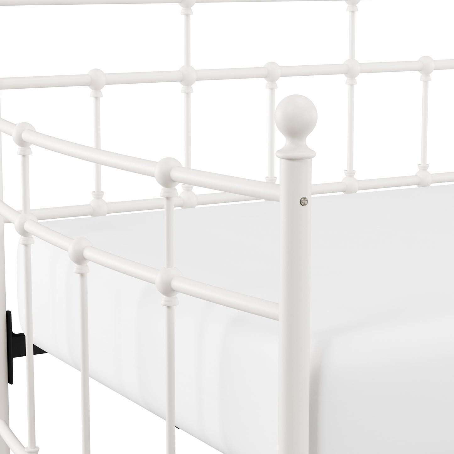 Hillsdale Furniture Providence Metal Twin Daybed, Soft White