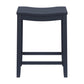 Hillsdale Furniture Fiddler Wood Backless Counter Height Stool, Navy