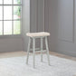 Hillsdale Furniture Moreno Wood Backless Bar Height Stool, Light Aged Blue