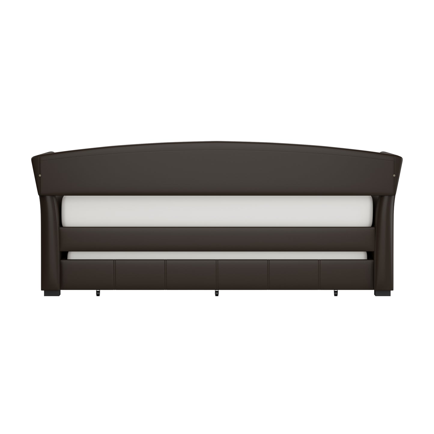 Hillsdale Furniture Montgomery Upholstered Twin Daybed with Trundle, Brown