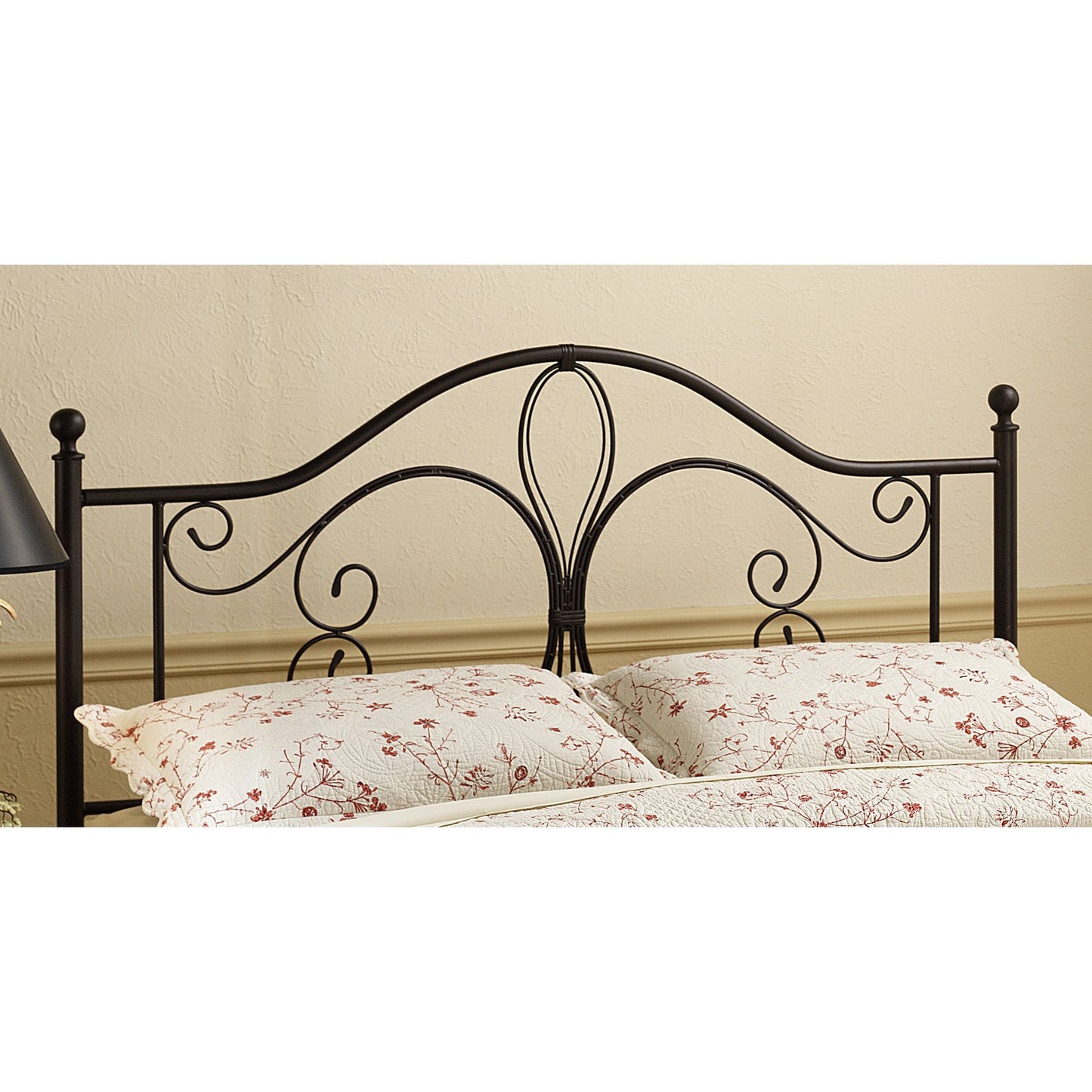 Hillsdale Furniture Milwaukee King Metal Headboard, Antique Brown