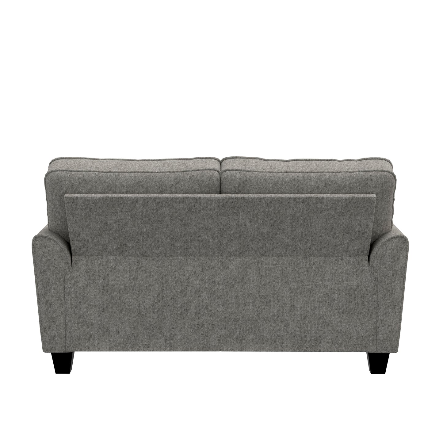 Hillsdale Furniture Daniel Upholstered Loveseat, Nature Gray