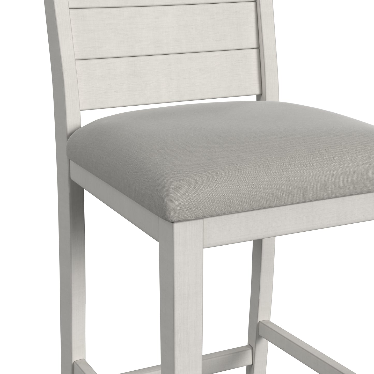 Hillsdale Furniture Fowler Wood Counter Height Stool, Sea White