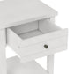 Living Essentials by Hillsdale Harmony Wood Accent Table, Matte White