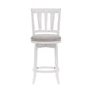 Hillsdale Furniture Presque Isle Wood Counter Height Swivel Stool, White