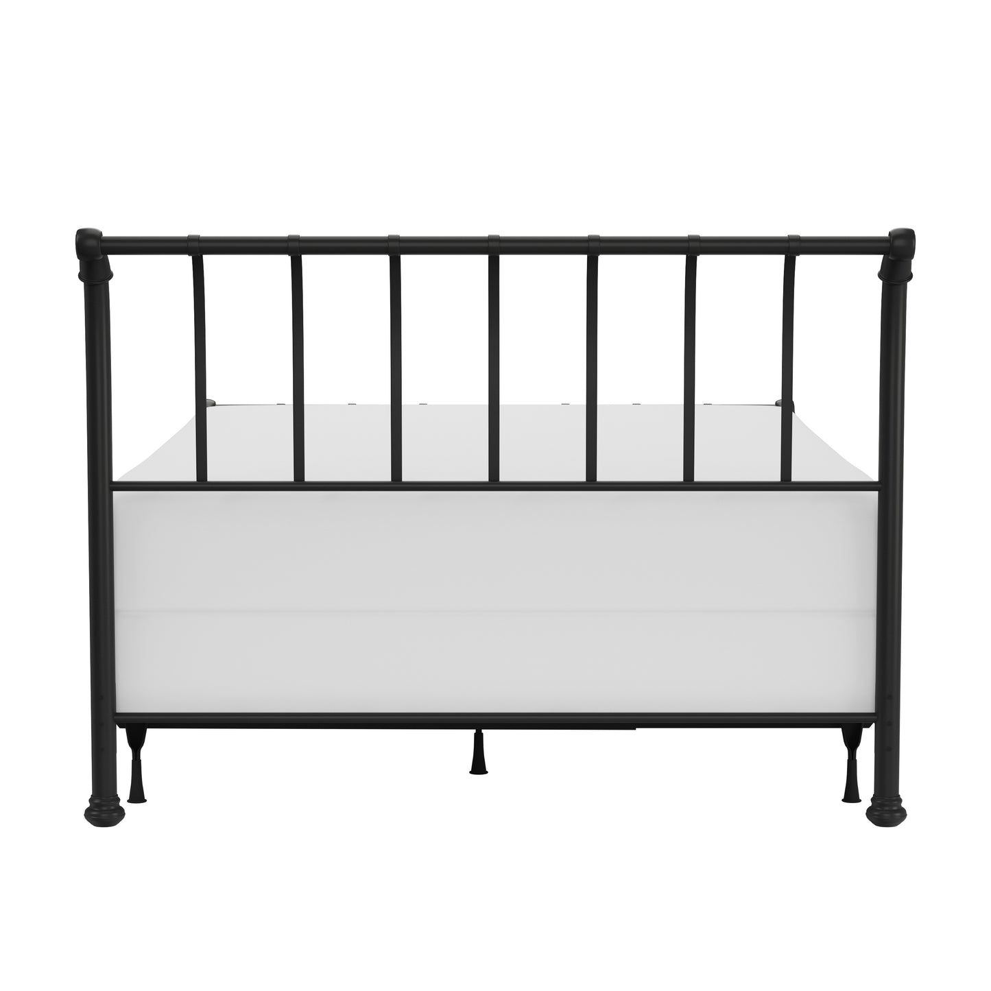 Hillsdale Furniture Janis Queen Metal Bed, Textured Black