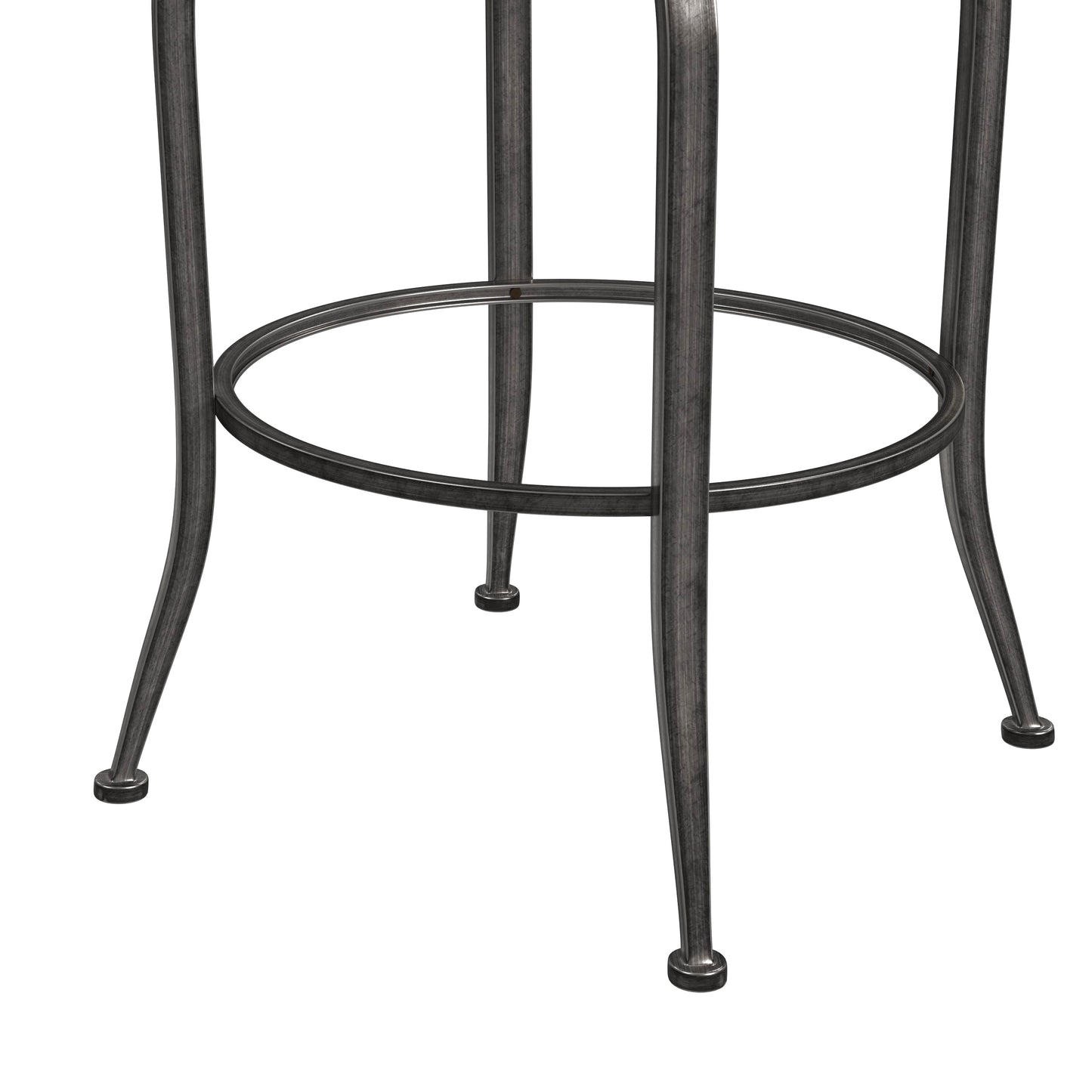 Hillsdale Furniture Killona Metal Counter Height Swivel Stool, Antique Pewter