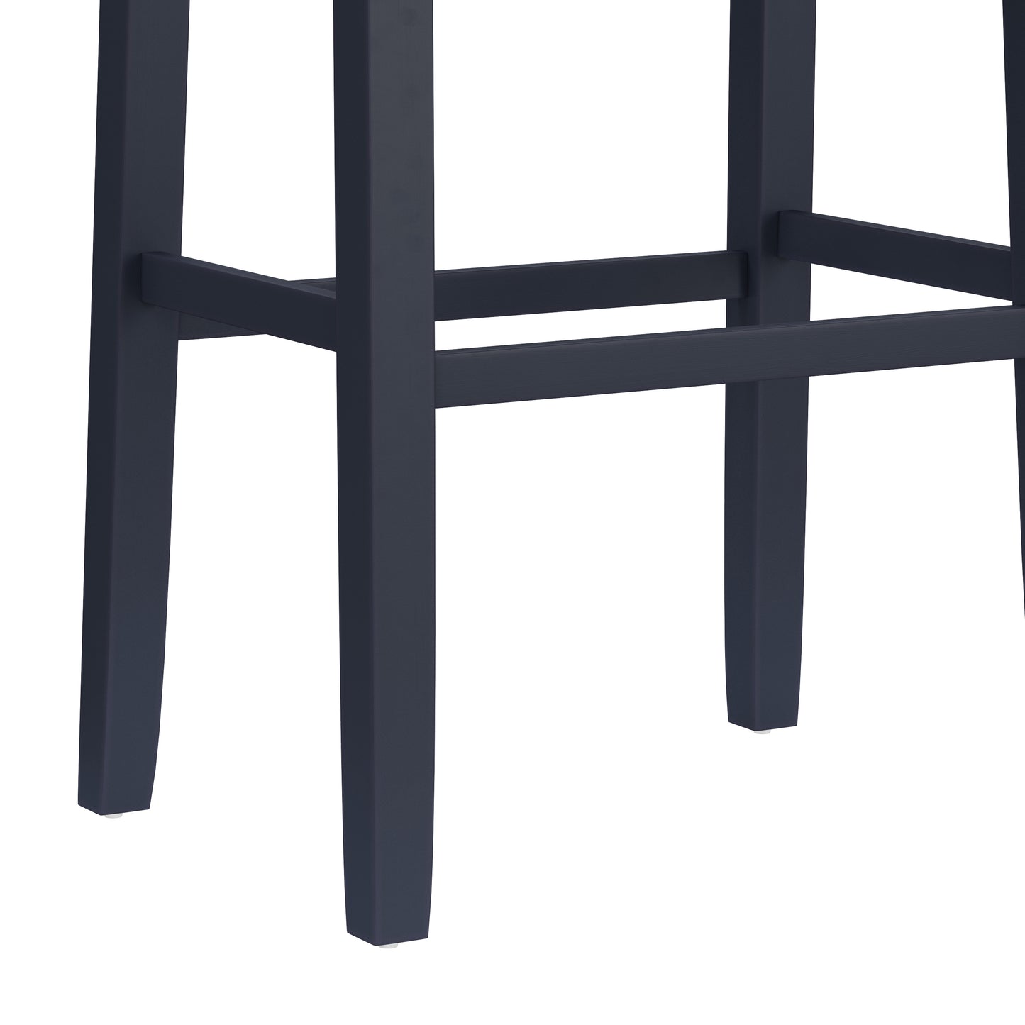 Hillsdale Furniture Fiddler Wood Backless Bar Height Stool, Navy