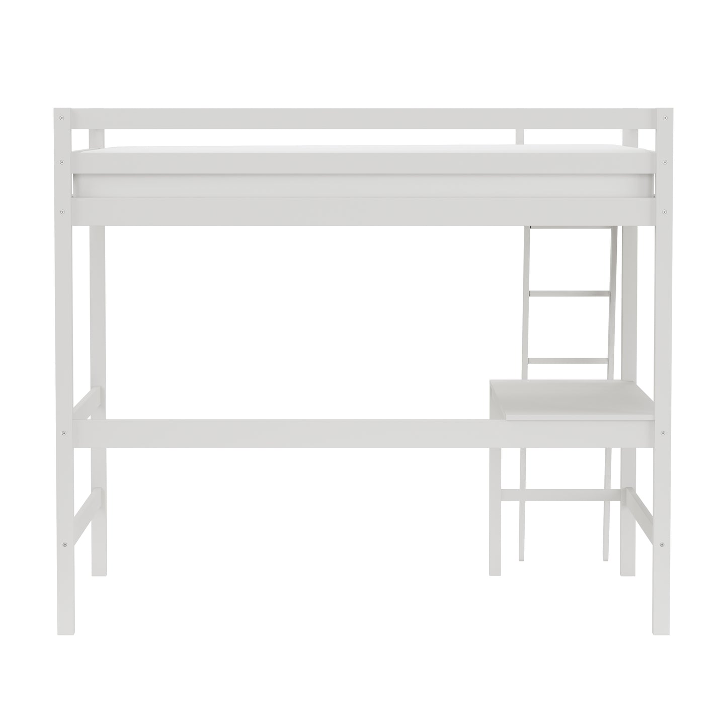 Hillsdale Kids and Teen Caspian Full Loft Bed, White