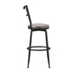 Hillsdale Furniture Larimore Metal Bar Height Stool, Black