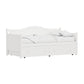 Hillsdale Furniture Staci Wood Twin Daybed with Trundle, White