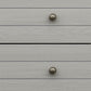 Living Essentials by Hillsdale Harmony Wood 6 Drawer Dresser, Gray