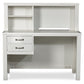 Hillsdale Kids and Teen Highlands Wood Desk with Hutch, White