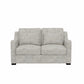 Hillsdale Furniture York Upholstered Loveseat, Stone