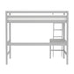 Hillsdale Kids and Teen Caspian Full Loft Bed, Gray