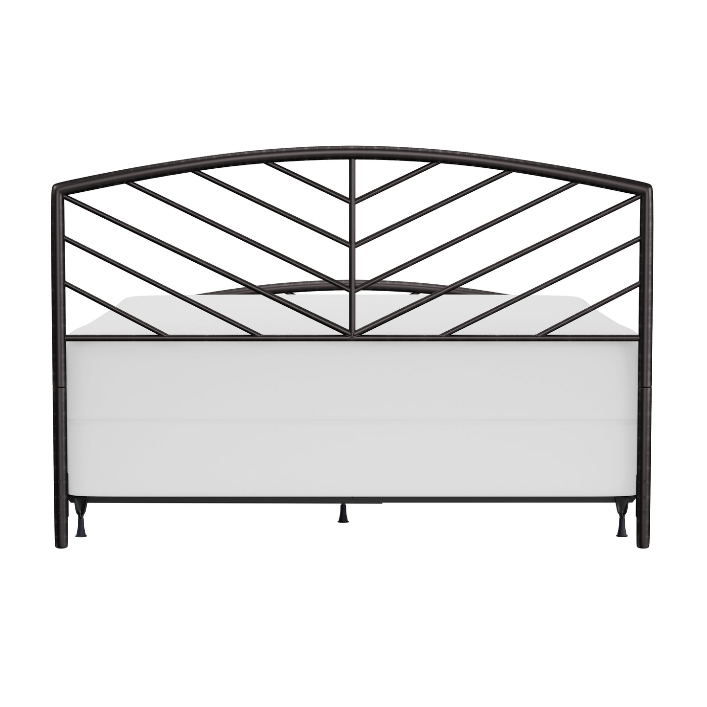 Hillsdale Furniture Essex Metal King Bed, Gray Bronze