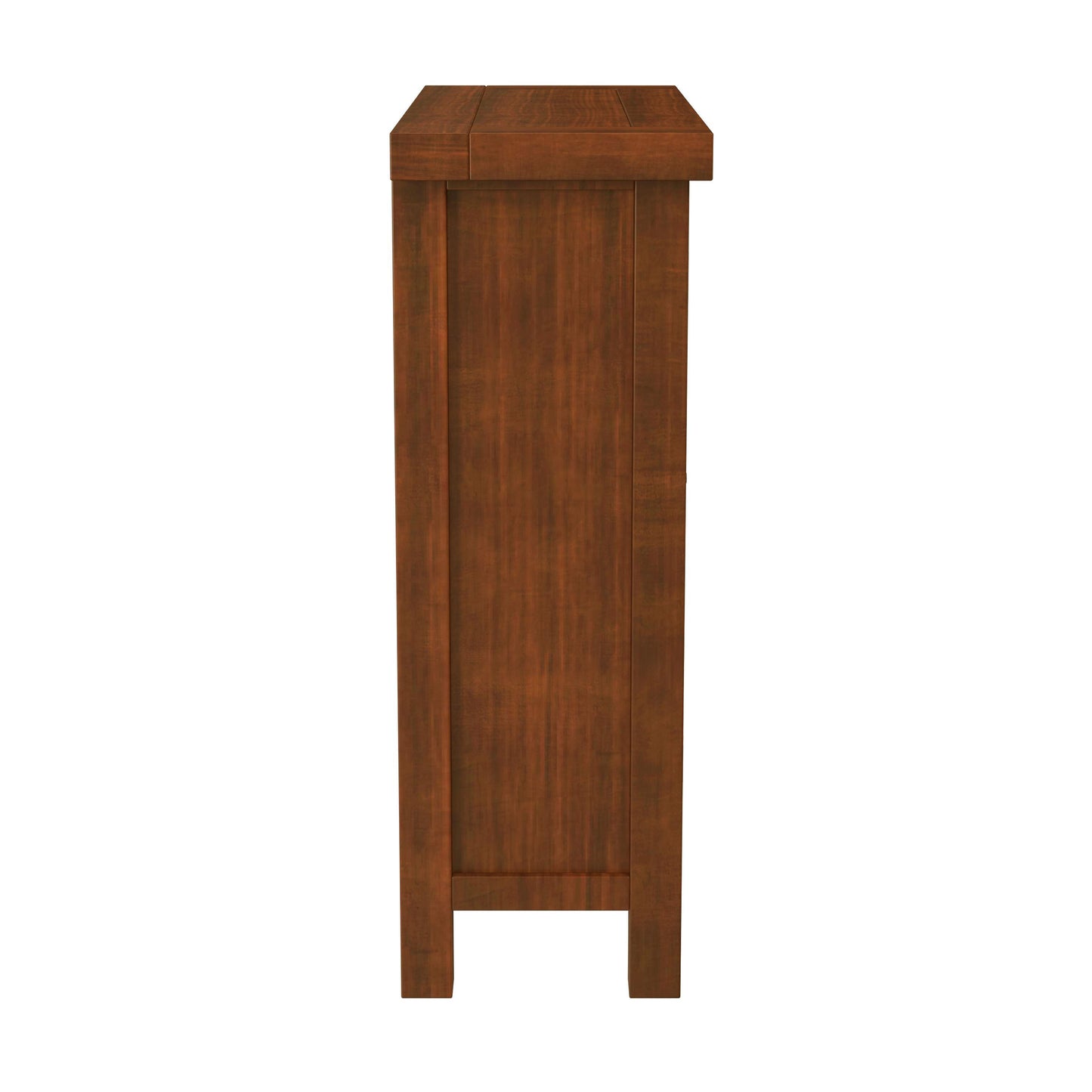 Hillsdale Furniture Bayside Wood 2 Door Console Cabinet, Rustic Mahogany