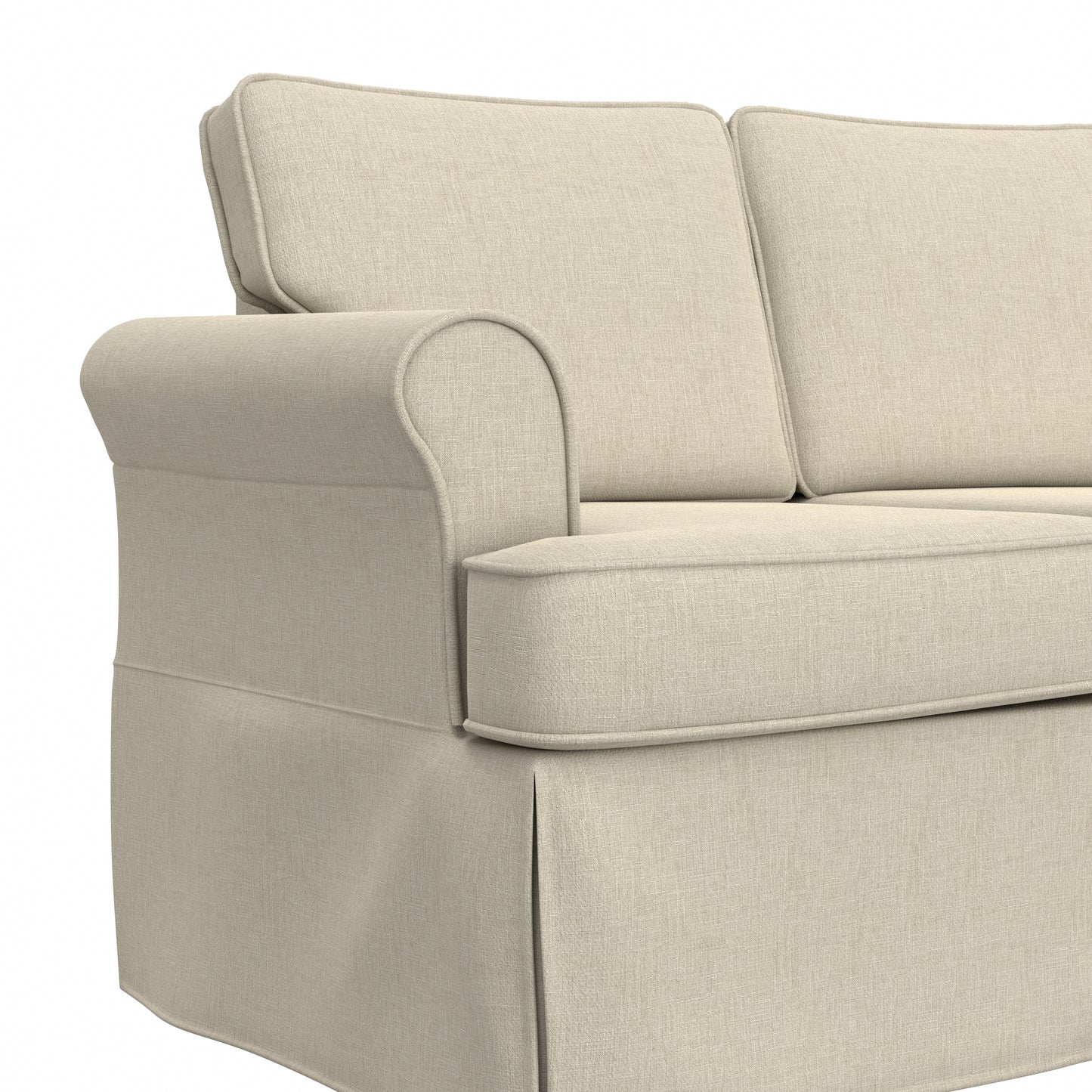 Hillsdale Furniture Faywood Upholstered Loveseat, Beige