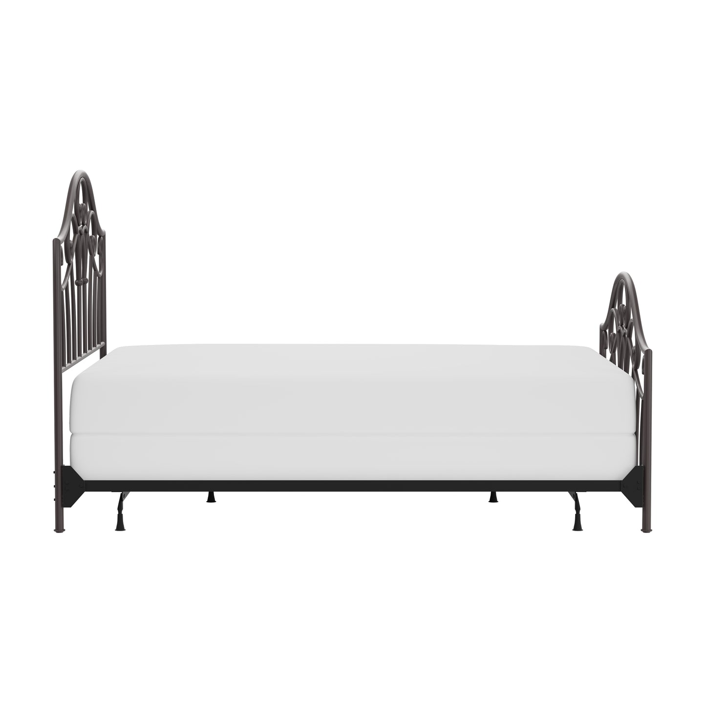 Hillsdale Furniture Josephine Queen Metal Bed, Metallic Brown