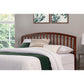 Hillsdale Furniture Carolina Wood Full/Queen Headboard, Walnut