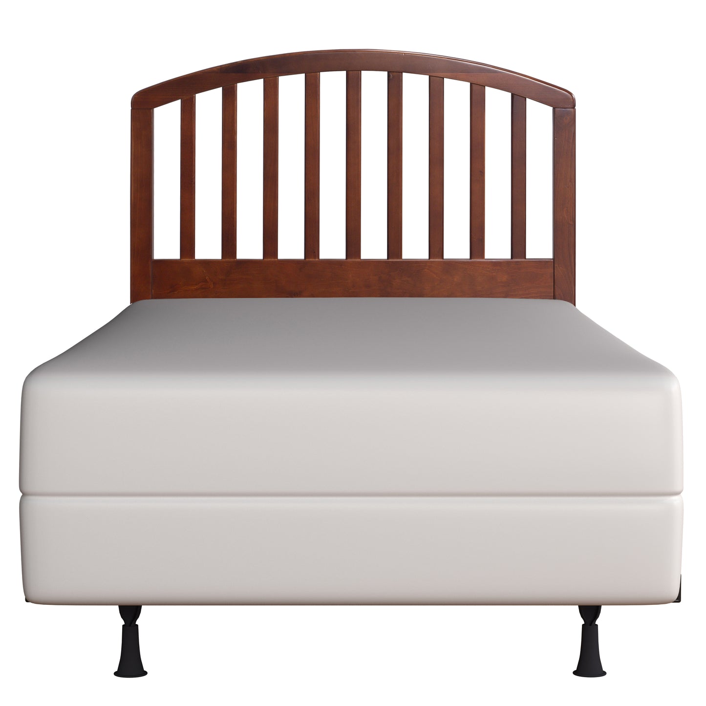 Hillsdale Furniture Carolina Wood Twin Headboard with Frame, Walnut