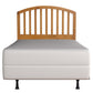 Hillsdale Furniture Carolina Wood Twin Headboard with Frame, Country Pine