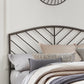 Hillsdale Furniture Essex Metal Queen Headboard, Gray Bronze