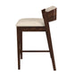 Hillsdale Furniture Dresden Wood Counter Height Stool, Walnut