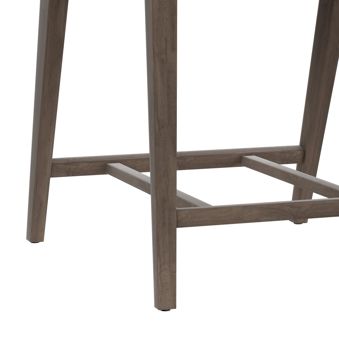 Hillsdale Furniture Snyder Wood Counter Height Stool, Aged Gray